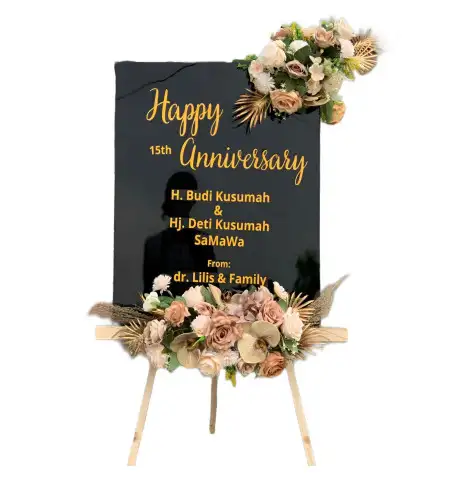 Papan Bunga Akrilik Sirah Pulau Padang